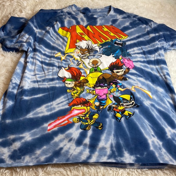Marvel Shirts Marvel Xmen Mens Tie Dye Collector Tshirtteel Poshmark